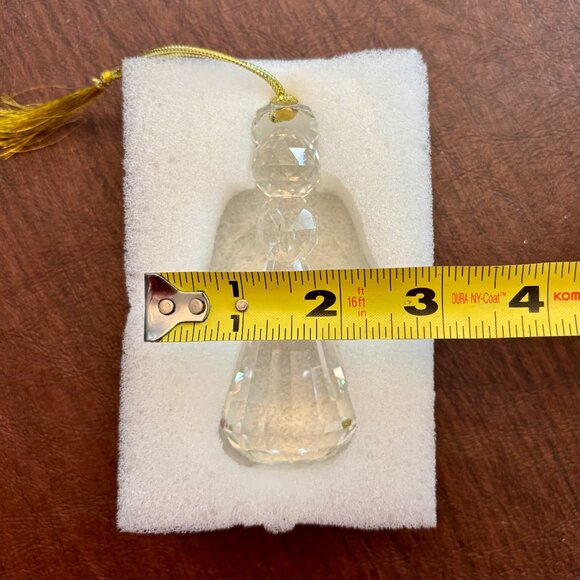 NWT Lenox Christmas Holiday Crystal Optic Angel Ornament - Picture 10 of 10